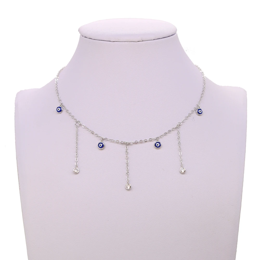 12 &quot14&quot Регулируемый Круг Круглый Шарм Длинная цепочка с кисточками для девушек