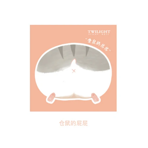 30 листов животных блокнот kawaii самоклеющиеся N Times клейкая бумага для заметок, Канцтовары Школьные принадлежности планировщик сообщений этикетка Стикеры - Цвет: A9