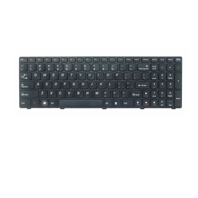 QH GZEELE Новая Клавиатура США для LENOVO IdeaPad Y500 Y510P Y500N Y500NT английская клавиатура черная