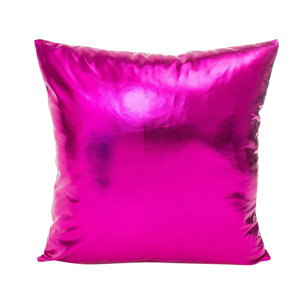 Hot Pink Полиэфирная Подушка диванная поясная подушка со стразами чехол для домашнего декора cuscini decorativi Скандинавское украшение для дома almofada - Цвет: Hot Pink