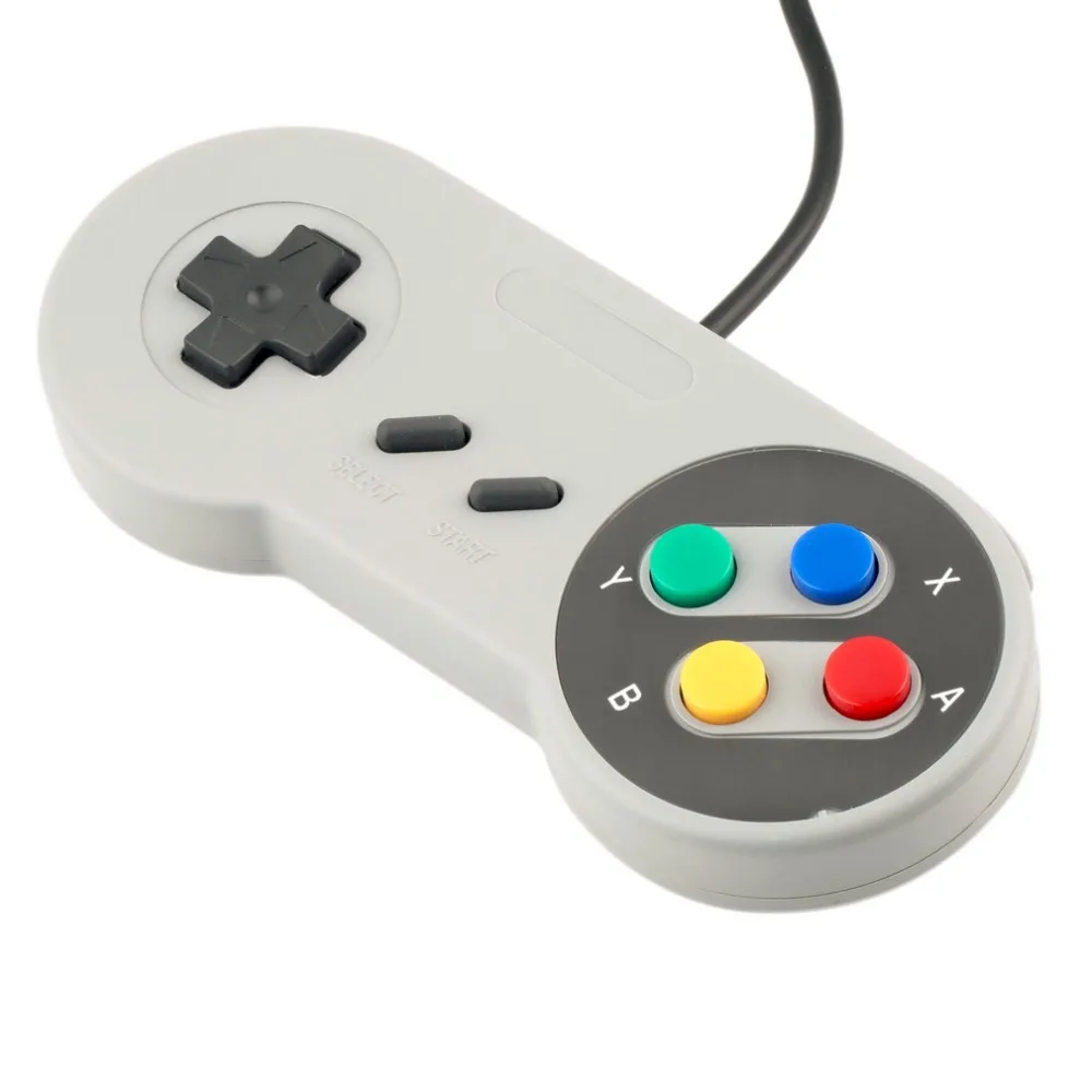 Ретро USB-контроллер для Nintendo SNES супер ПК MAC-контроллеры | Электроника