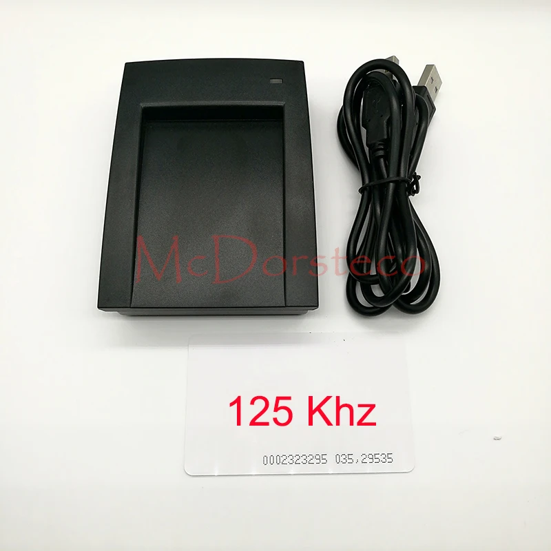 Считыватель ID USB 125 кГц считыватель для зачисления пользователем EM устройство