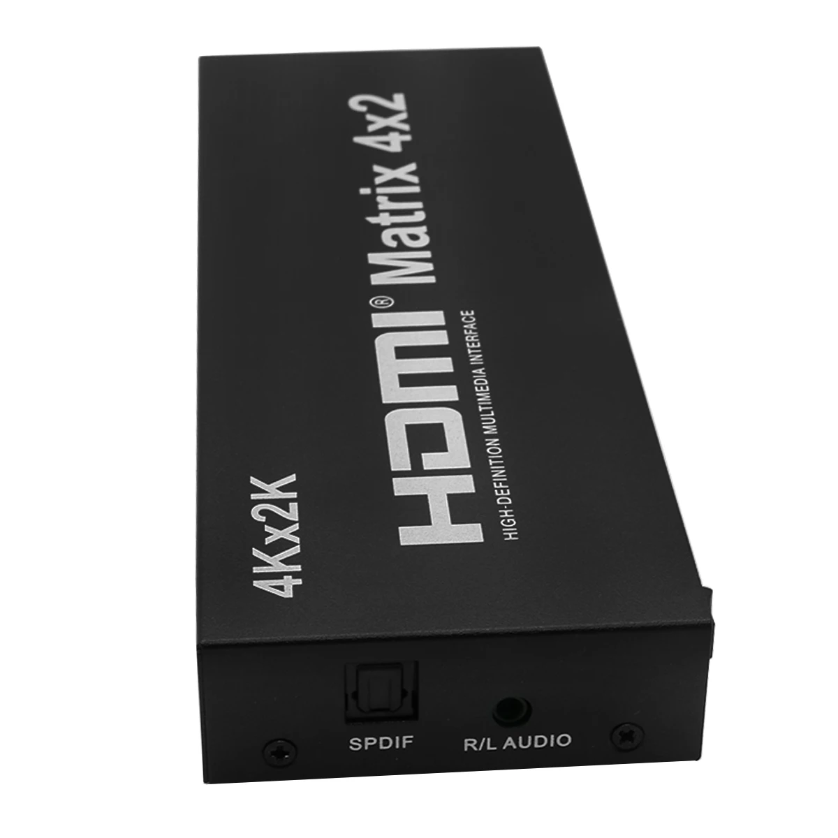 Full HD 1080p4x2 HDMI матричный коммутатор 4 К * 2 3D V1.4 Switcher Splitter Video Converter адаптер с