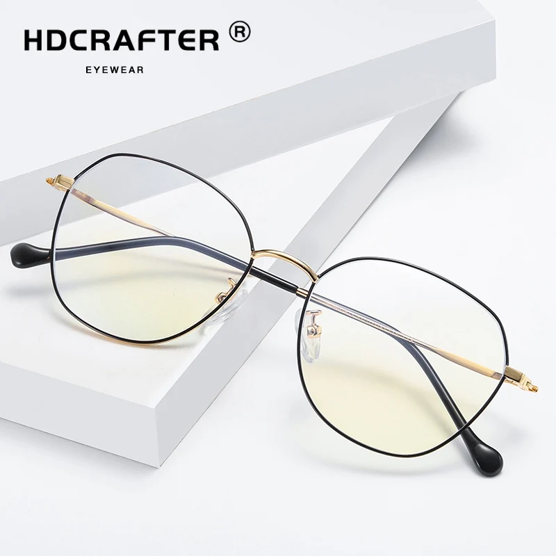 Новые модные женские очки в оправе мужские черные винтажные круглые прозрачные
