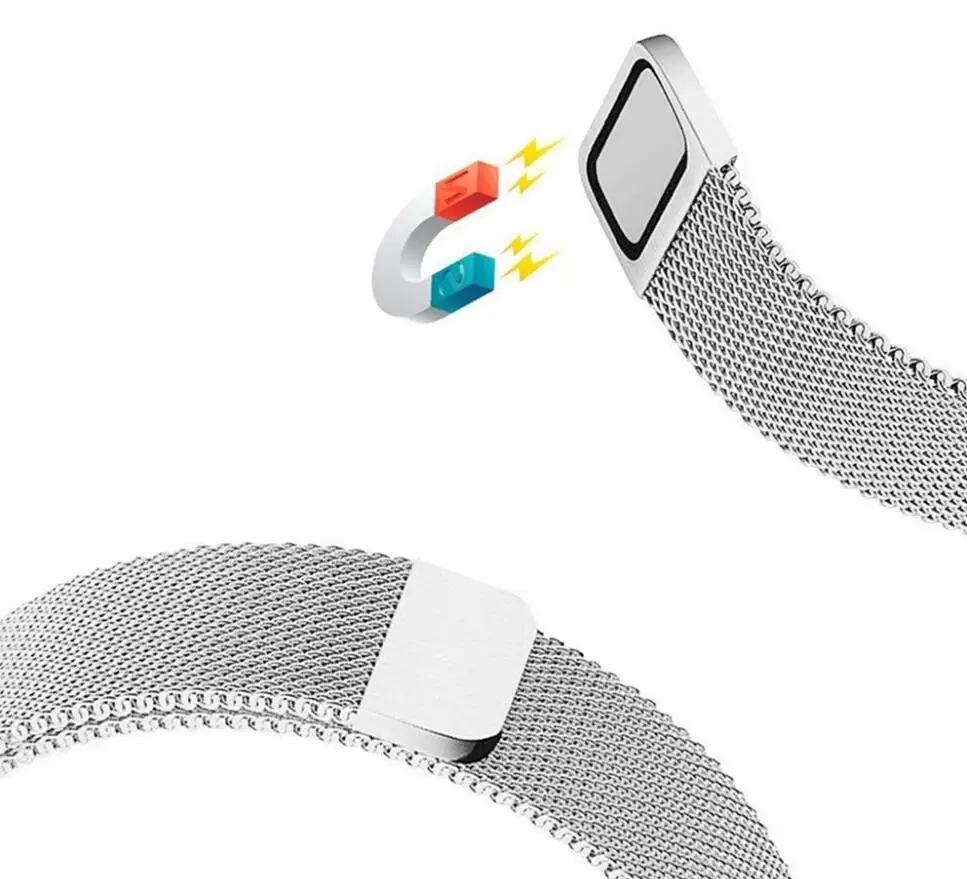 Миланская Магнитная Петля, ремешок на запястье для samsung Galaxy watch, классические Смарт-часы, 46 мм, 42 мм, Ремешки для наручных часов, ремешок gear s3, ремешок