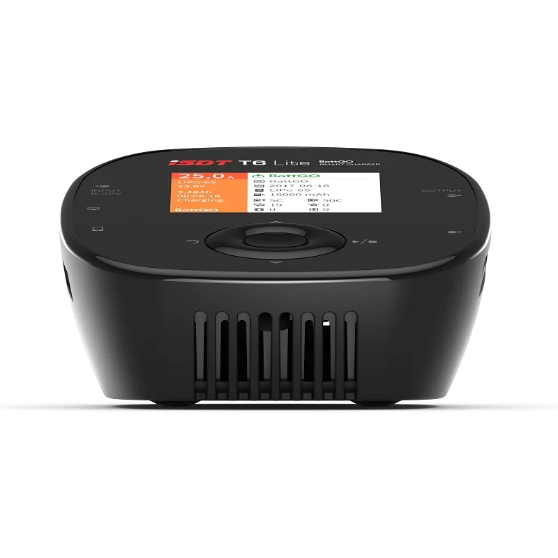 ISDT T6 LITE BattGo 600 Вт 30A Smart Battery Balance Balancing Charger для 2 6S Lipo Charging For RC Models Drone|Детали и