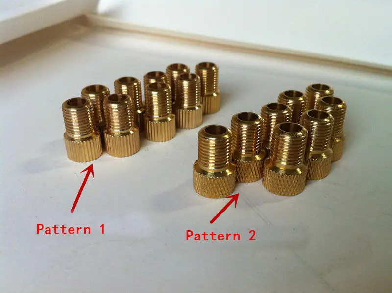 10Pcs/set Copper Presta to Schrader Valve Adapter Converter Road Bike Bicycle Cycle Pump Tube | Автомобили и мотоциклы