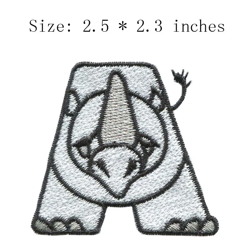 

Слон 2,5 "широкий Новый нашивка для вышивки шрифтов для tappto ricmo/одежда в Военном Стиле/Тканевая нашивка