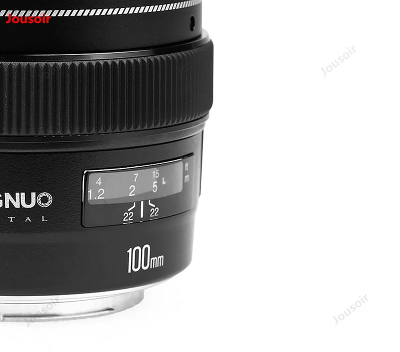 YN100mm F2 широкоугольная камера с фиксированным фокусным объективом Quan Huafu