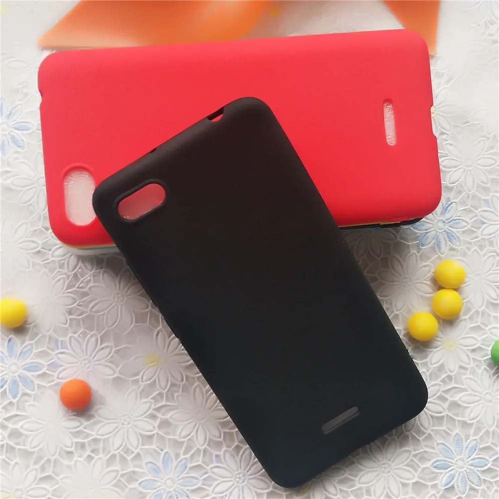 Macarons цветной ТПУ силиконовый матовый чехол для Xiaomi Redmi 6A 5 45 дюйма простые