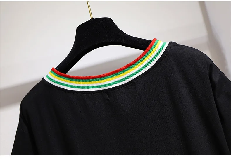 2XL-6XL Для женщин летний больших размеров платье 2019 Повседневное новое с блестками