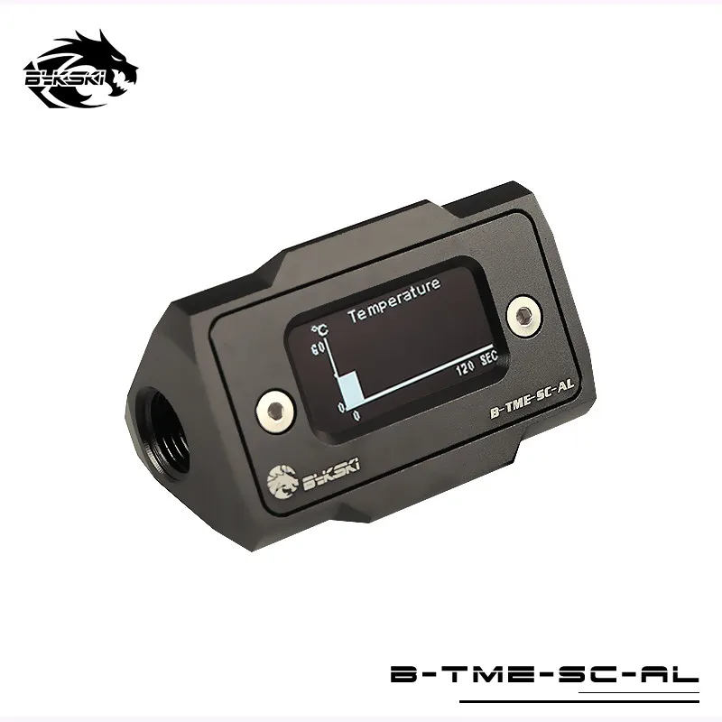 Bykski PC термометр для водяного охлаждения HD lcd с B TME SC AL определения температуры в
