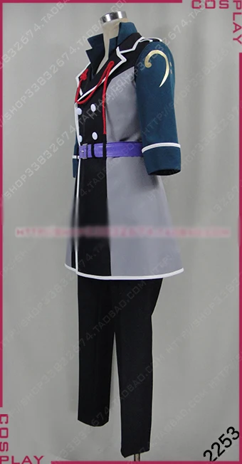 

IdolishSeven Ryuunosuke Tsunashi Cosplay Costume Halloween Uniform Outfit Top+Pants+Sleeves Custom-made