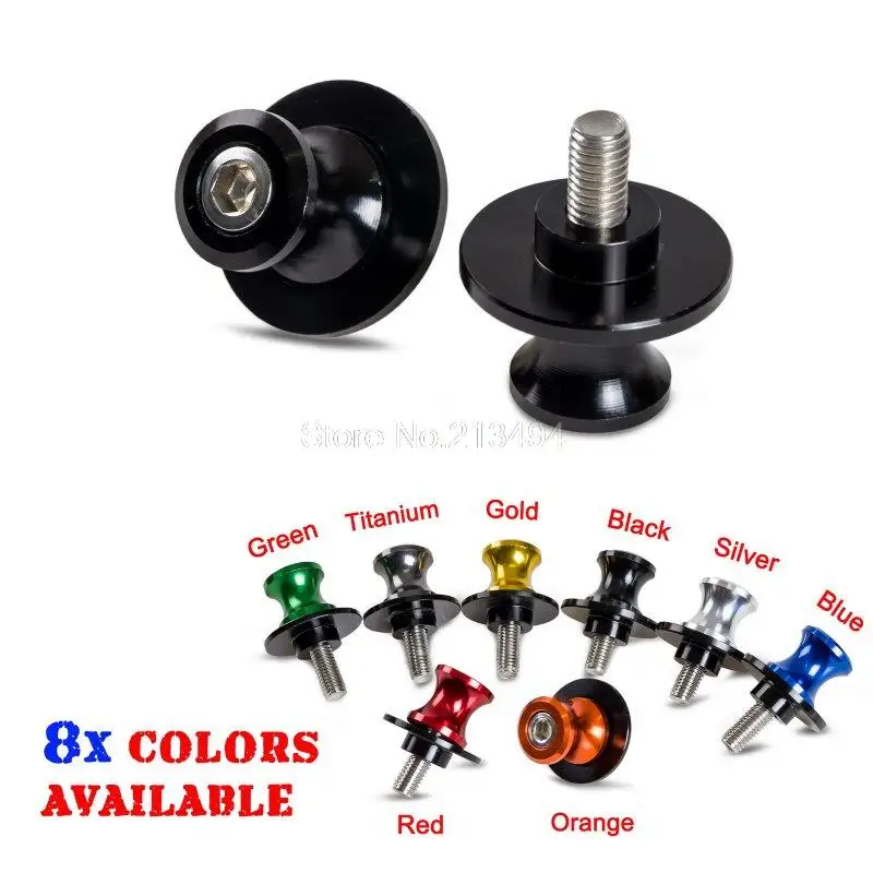 H2CNC 6 мм CNC поворотный кронштейн катушки и винты маятник для Yamaha FZ1 MT 01 MT01 03 MT03 03|swing