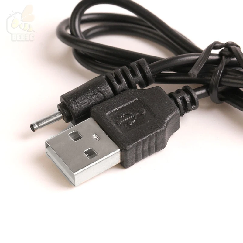 USB к DC2.0 кабель силовой сети постоянного тока 2,0 мм силовой кабель небольшой общая информация по USB зарядный кабель прямые проволочный канат для Nokia 100 шт