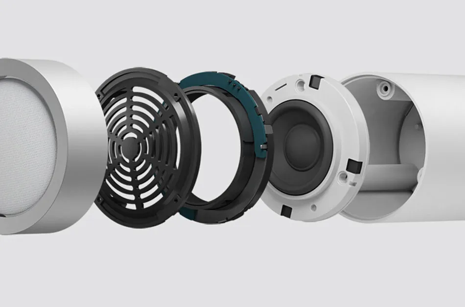 Xiaomi mi Bluetooth 4,1 динамик Cannon 2 стальной пистолет Hands-free Звонки музыкальный плеер с mi c книжная полка для iphone MP3 PC