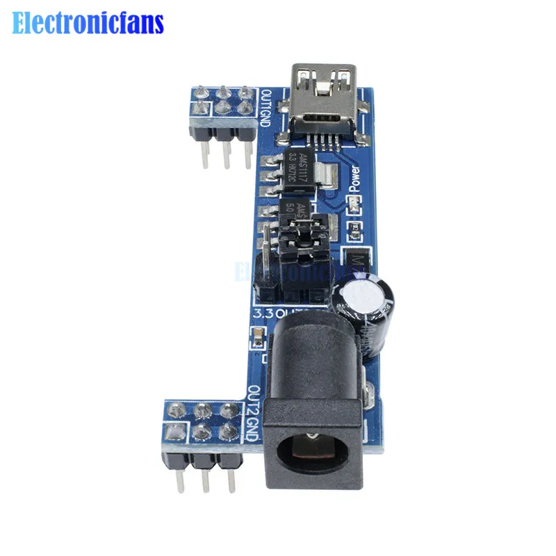 Макетная плата MB102 5 шт. модуль питания постоянного тока 3 В для безsolderless Mini USB