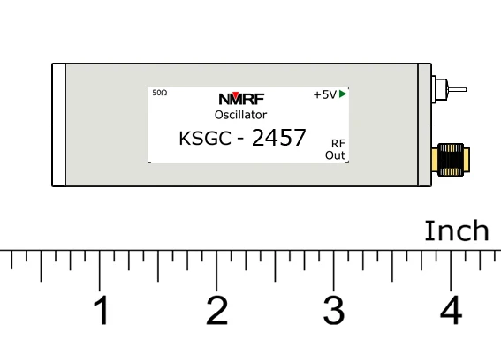 KSGC-2457.6 2 4G активный кварцевый генератор высокоточный источник сигнала с