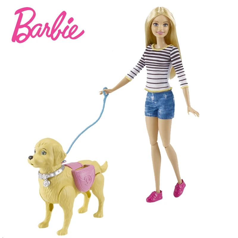 Бренд Barbie, модные куклы, модель велосипеда, игрушка для собак, для верховой езды, для девочек, подарок на день рождения, Barbie Boneca DWJ68