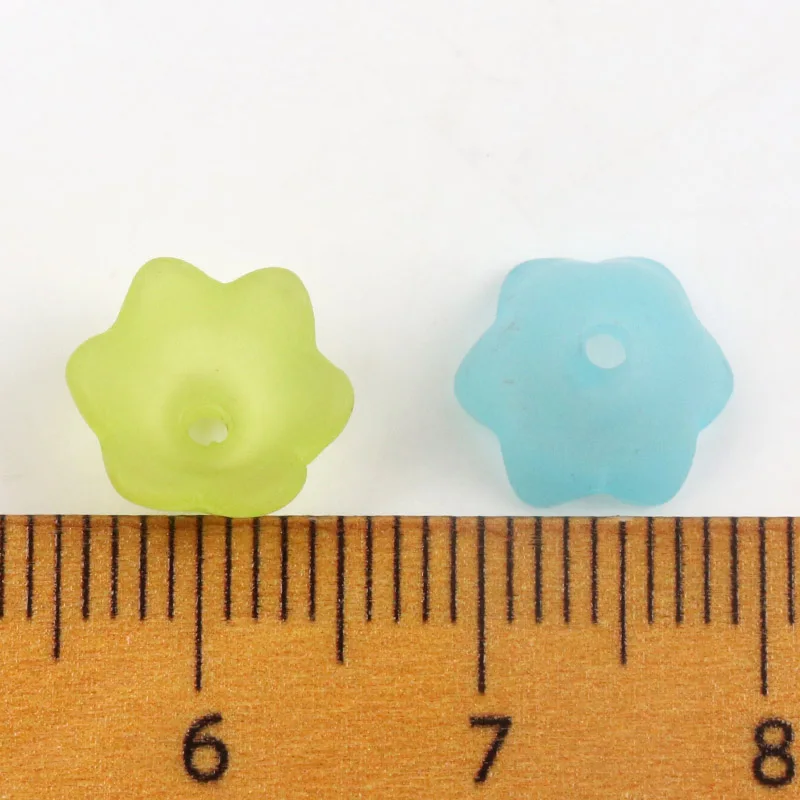 Шарики-разделители акриловые для изготовления ювелирных изделий 7x9 мм 100 шт. |