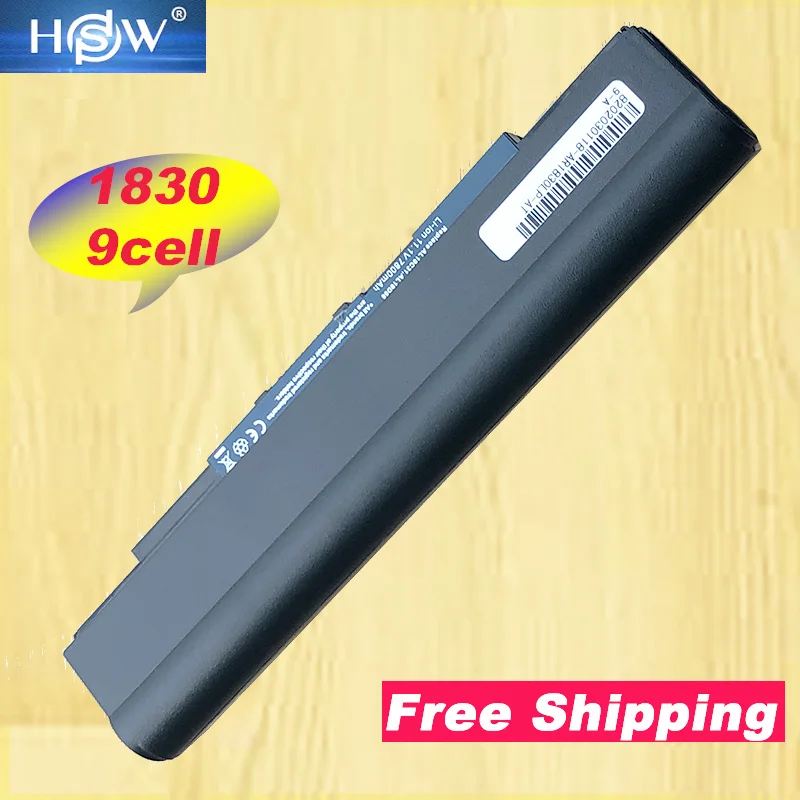 HSW 7800mAh Аккумулятор для ноутбука Acer AS1830T 1830 1830T AO721 721 AO753 Aspire One 753 серии AL10C31 AL10D56