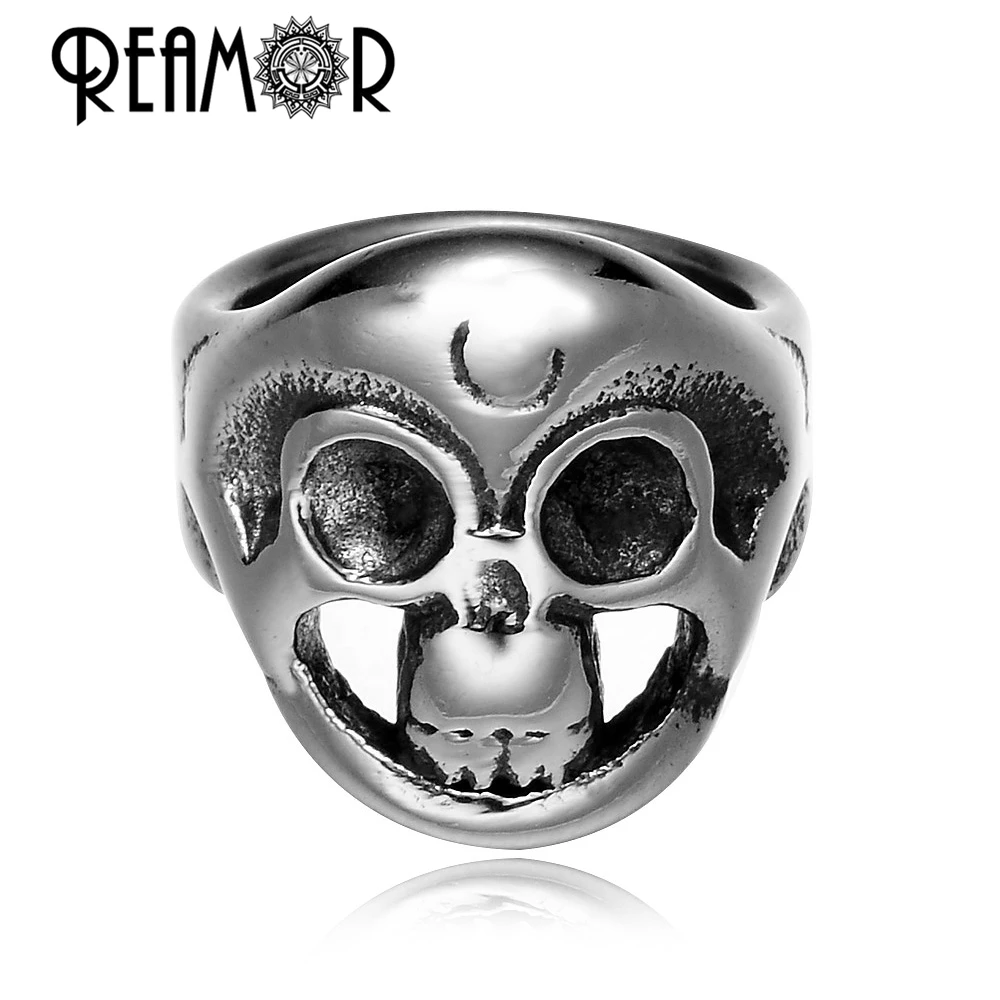 Европейские металлические шармы из нержавеющей стали REAMOR панковские шарики в