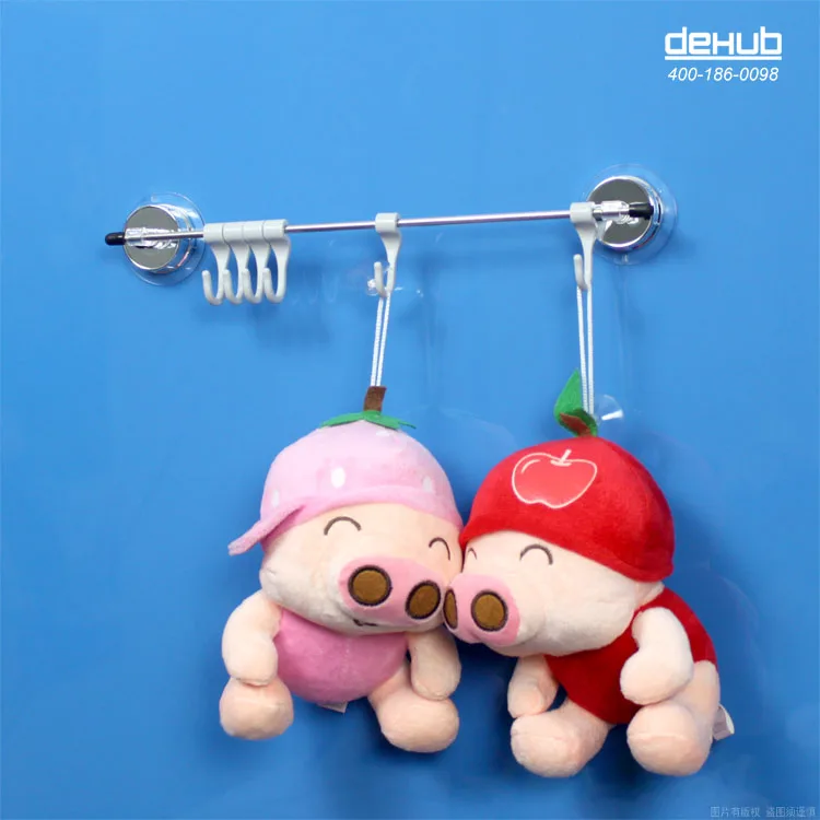 

Vacuum Sucker Wall Hook Hangers Suction Hook Towel Holder Korea DeHUB Super Suction Cup Wall Hook Hangers In White