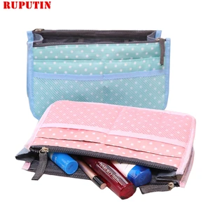 Женская дорожная сумка-Органайзер с двойной молнией, цвет в ассортименте