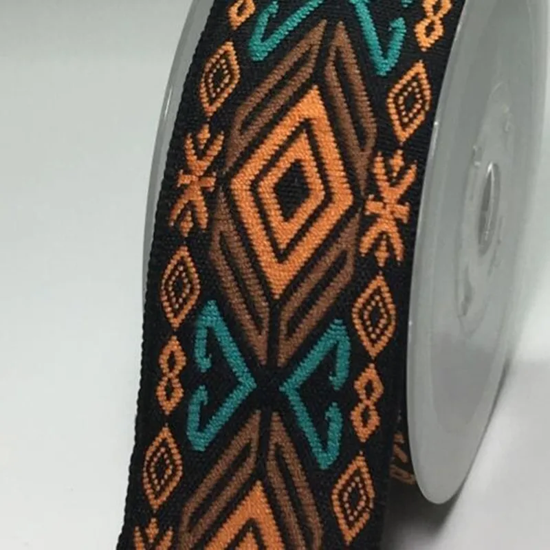 Жаккардовая тесьма 40 мм в стиле нации для гитары американском родном лента