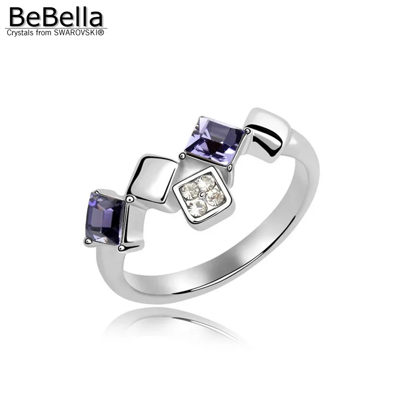 Свадебное кольцо BeBella с австрийскими кристаллами Сваровски размер на выбор