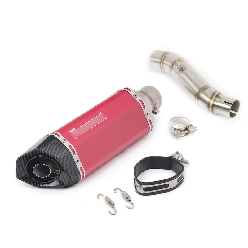 CBR300 CB300F CB300R Motorcycle Slip on Muffler Silencer Escape Mid Link Connect Tube for Honda | Автомобили и мотоциклы