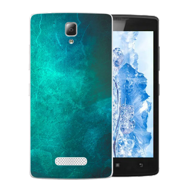 Для Lenovo A2010 чехол для телефона цветной каменный узор мягкий TPU силиконовый Fundas