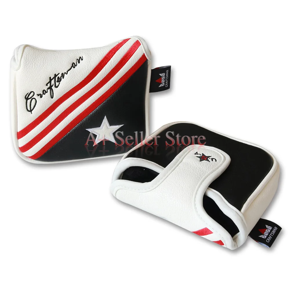 ** Crafstman Golf Флаг США молоток для гольфа чехол головы с магнитным синтезом кожи