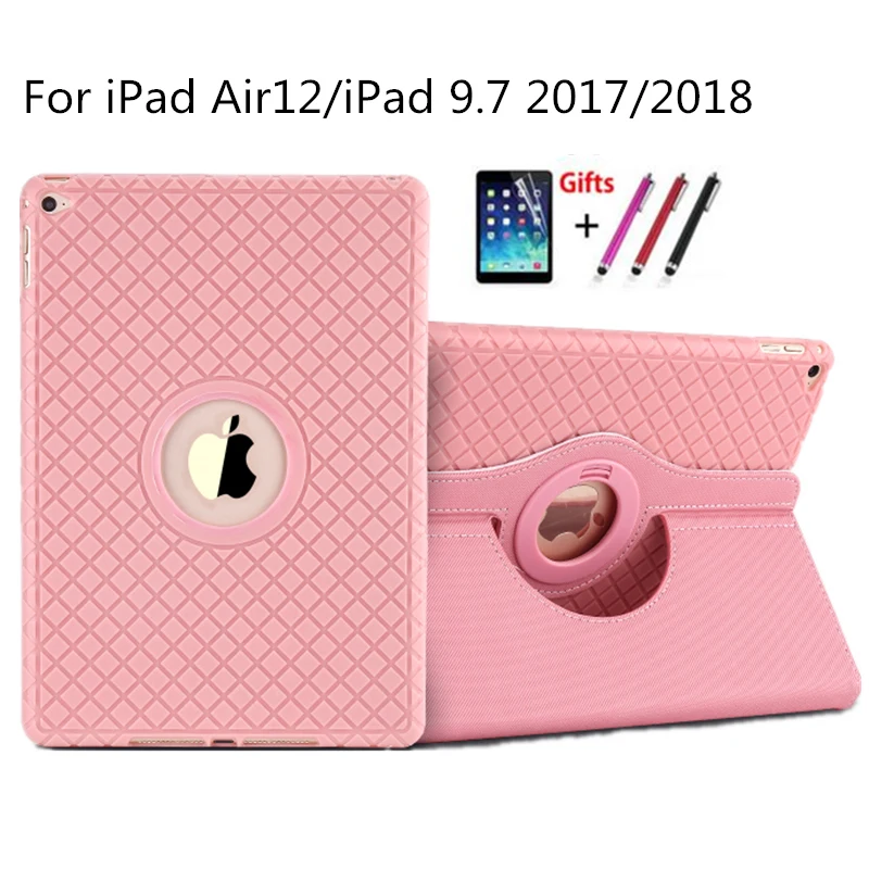 Новое поступление разноцветный Чехол книжка из искусственной кожи для Apple iPad air 12