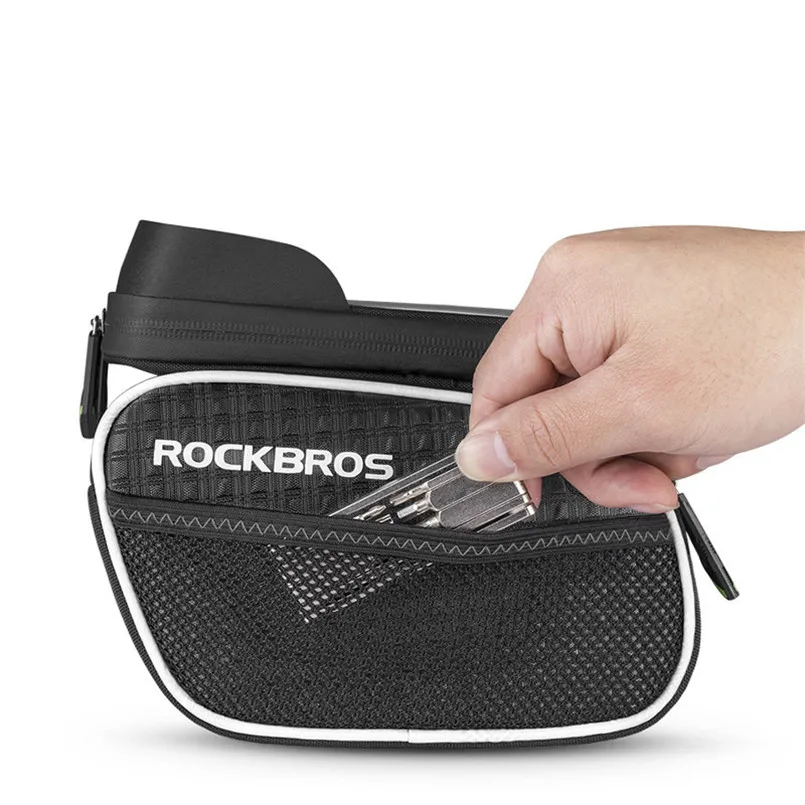 Rockbros Велосипед 6 &quotчехол для телефона сумка на седло велосипедная непромокаемая