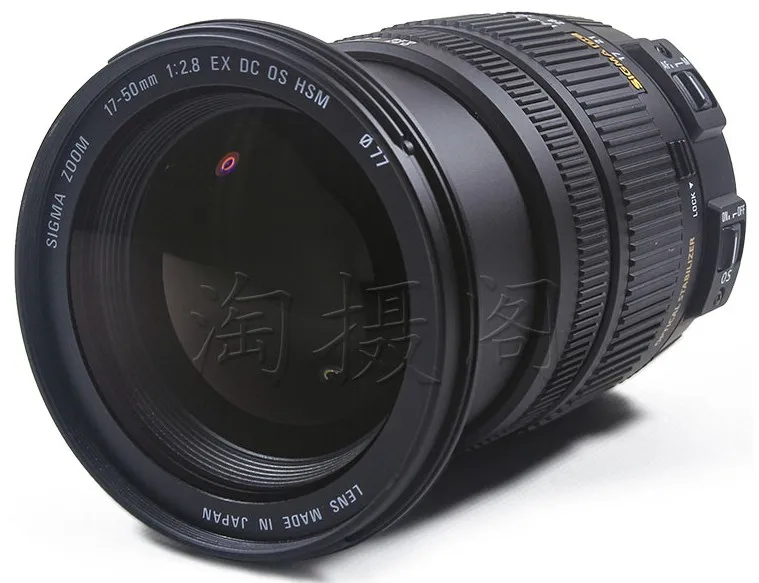 Зум-объектив Sigma 17-50 17-50mm f/2 8 EX DC OS HSM для Canon 1300D 600D 650D 700D 750D 760D 70D 60D 80D 7D T6 T6s T5 T5i |