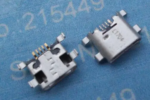 100 шт./лот Micro USB разъем для Huawei sophia-l07 P7 p7-l07 L09 L00 L05 g660-l075