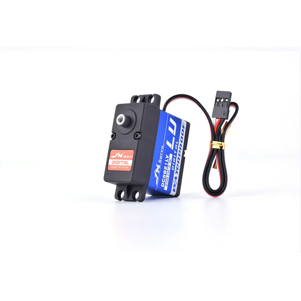 JX DC5821LV Servo 21 кг Водонепроницаемый Core металлический Шестерни для 1/8 1/10 Масштаб RC