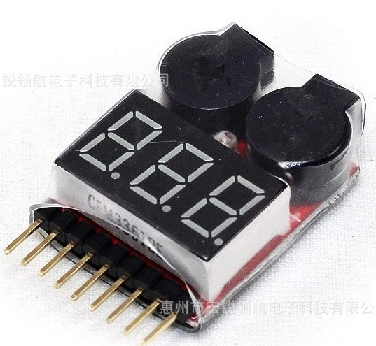 3 7 30 в 1 8S Lipo/li ion/Fe Напряжение батареи 2 тестер низкое напряжение звуковой сигнал|low