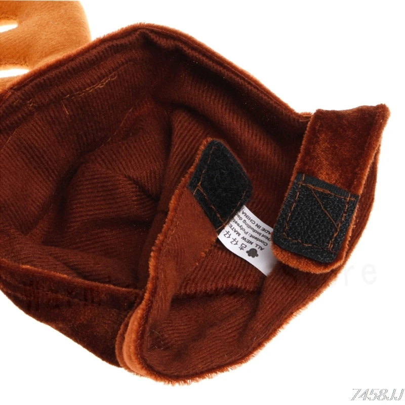 Pet Cat Кепка шляпа для собаки щенка Тедди котенка Рождественский олень рога костюм