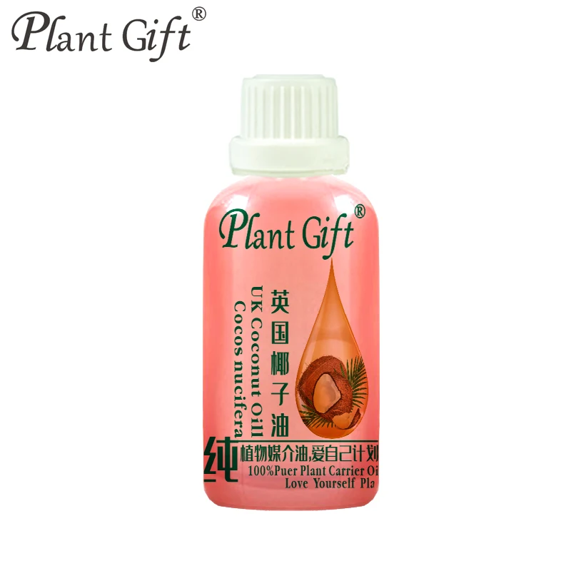Plant Gift Naturals Coconut Oil 100ML Cold Pressed Skin Care &amp Hair Anti-wrinkle Massage | Красота и здоровье