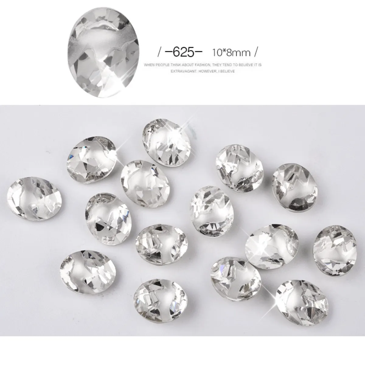 10 шт. овальные Стразы для украшения ногтей|rhinestone 3d|nail jewelrynail art decorations |