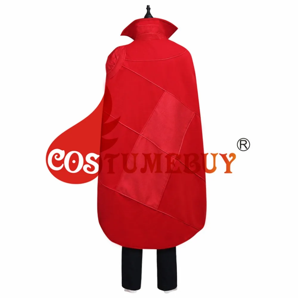 CostumBuy фильм Доктор Стрэндж Стивен Винсент Стрэндж Бенедикт камбербэтч костюм мужская красная версия Плащ Хэллоуин костюм L920