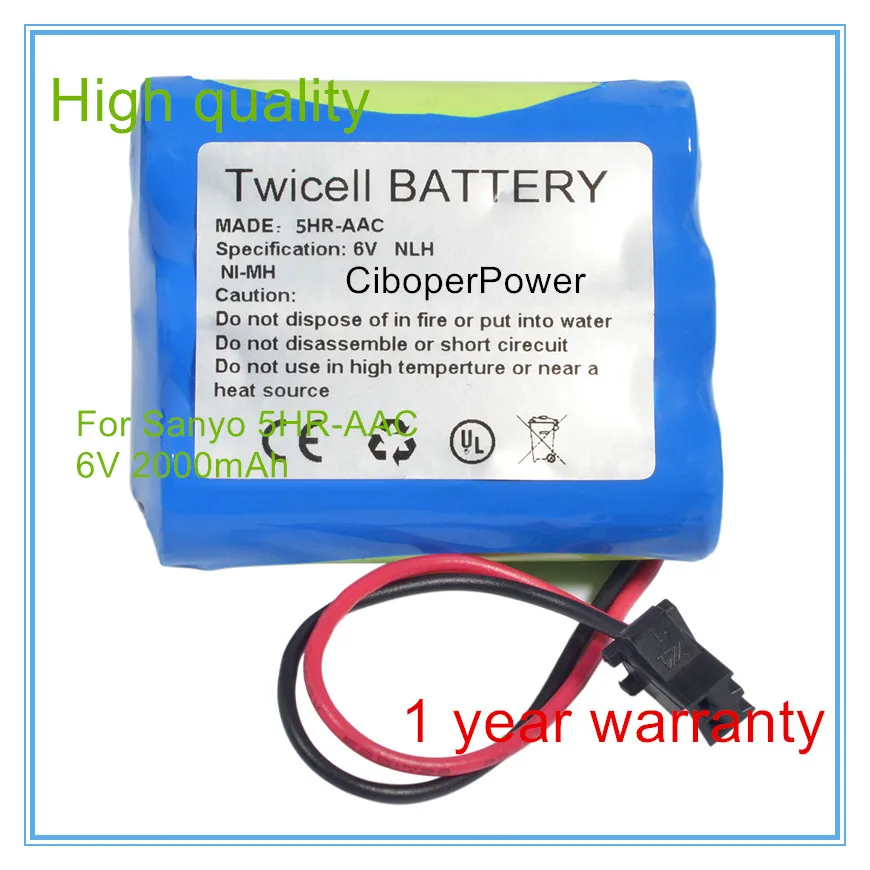

5HR-AAC battery for refrigerator MDF-137,MDF-U333,MDF-U537,MDF-U537D,MDF-V7486SC,MDF-C8V rechargeable battery