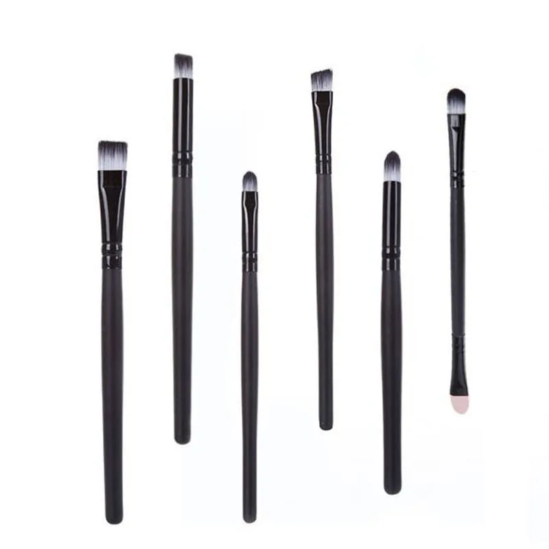 Лучшее предложение 6 шт. Профессиональные кисти для макияжа тени век ресницы