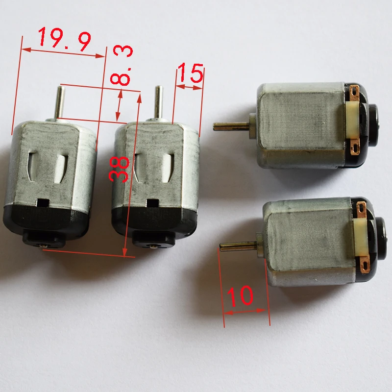 5 шт. двигатель 130 микро постоянного тока четырехколесный маленький игрушечный