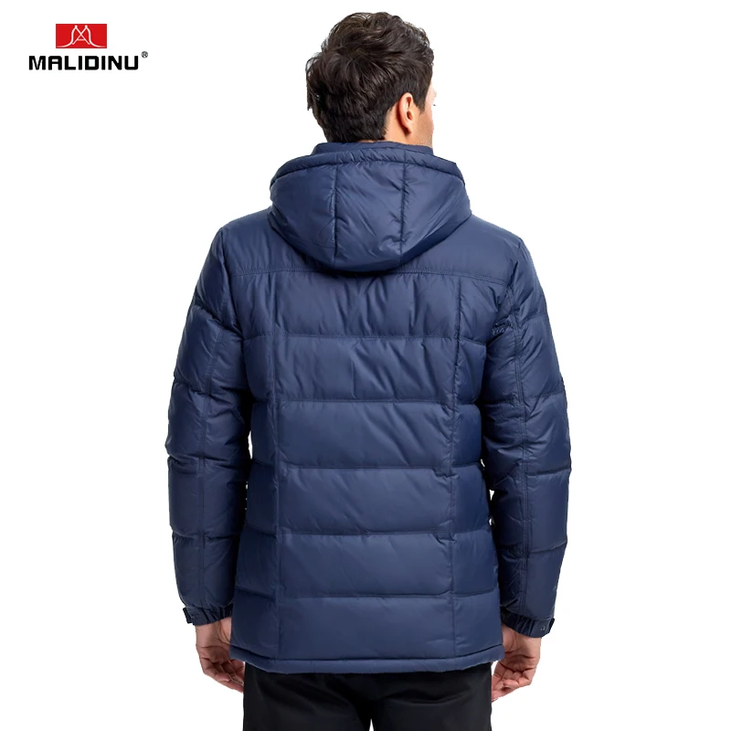 MALIDINU 2022 Down Coat Men Brand Winter Down Jacket Thick Warm Winter Jacket Duck Down Jacket Men Men Coat Winter European Size