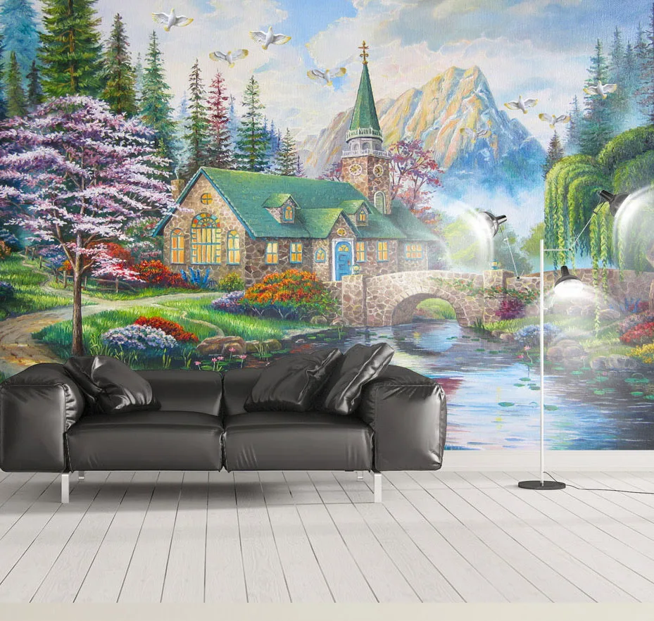 

3D Wall Wallpaper For Walls 8D wall stickers for kids rooms Wallpaper papier peint mural 3d moderne pour salon Wall Mural