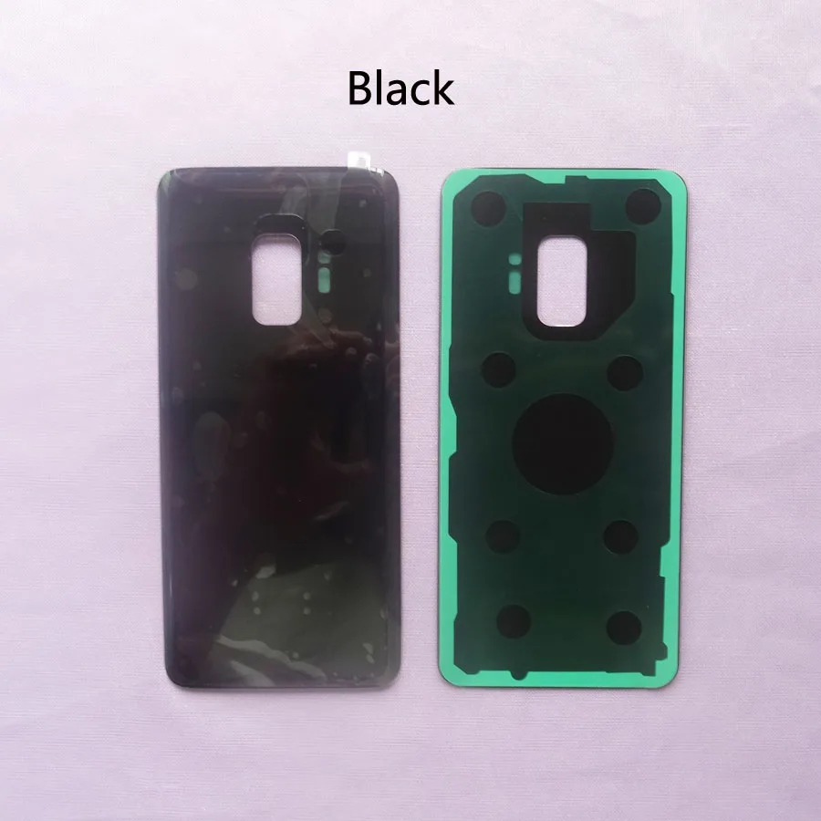 Замена заднего стекла для Samsung Galaxy S9 G960 G960F / + Plus G965 G965F крышка аккумулятора задняя