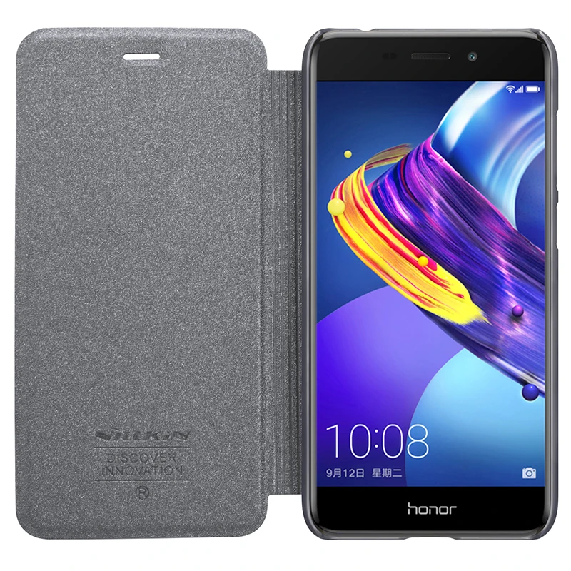 Чехол книжка из искусственной кожи для Huawei Honor 6C Pro 5 2 дюйма серия Nillkin sparkle Pro|case for